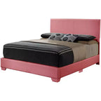Passion Furniture Aaron Upholstered Full Panel Bed