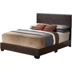 Passion Furniture Aaron Upholstered Full Panel Bed