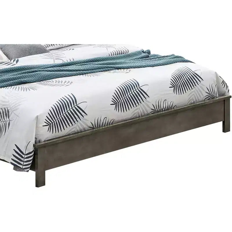 Passion Furniture Burlington Upholstered King Panel Bed