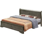 Passion Furniture Louis Philippe Queen Panel Bed