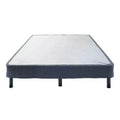 Hollywood Bed Frame Emerge Foldable Mattress Foundation with Attachable Legs Black