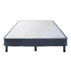 Hollywood Bed Frame Emerge Foldable Mattress Foundation with Attachable Legs Black