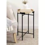 Kate and Laurel Occonor Octagon Side Table Wood