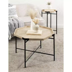 Kate and Laurel Occonor Octagon Side Table Wood
