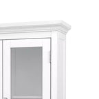 Teamson Home Armadietto da Parete Rimovibile con 2 Ante, 20 x 24 cm, Bianco