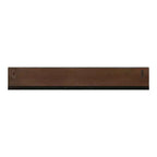 Kate and Laurel Ubbard Rectangle MDF Floating Shelf, 30x4, Walnut Brown