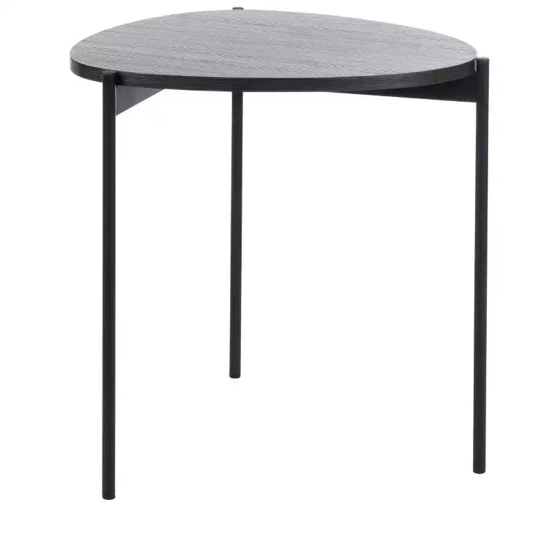 Sven Side Table - ACC4203 - Dark Grey Oak/Black - Safavieh