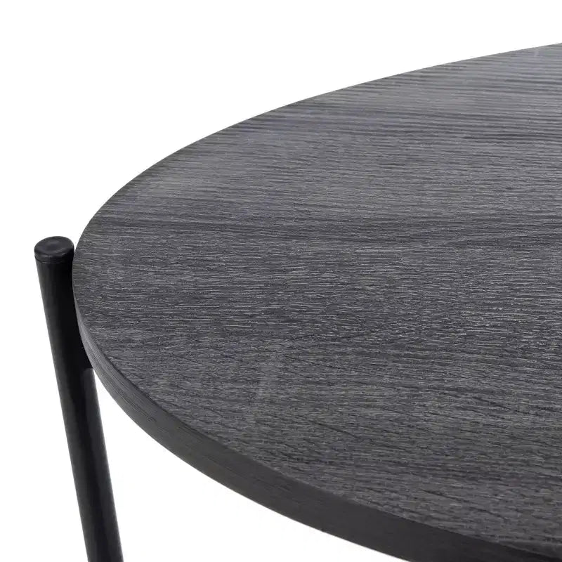 Tavolino Sven - ACC4203 - Rovere Grigio Scuro/Nero - Safavieh