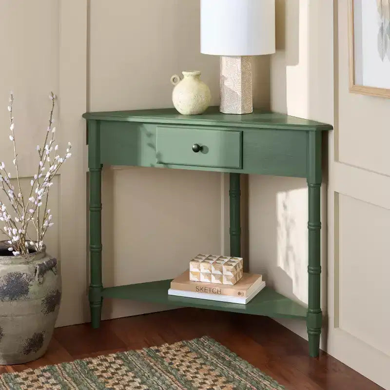 Gomez Corner Table - AMH5709 - Safavieh Couture