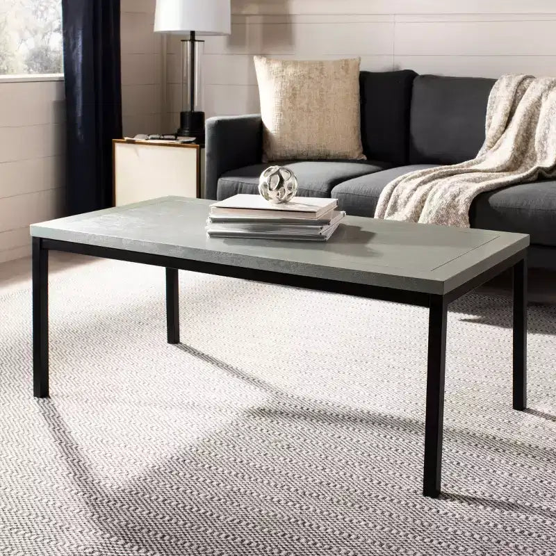 Tavolino da caffè Dennis - AMH6588B - Grigio Cenere - Safavieh Couture