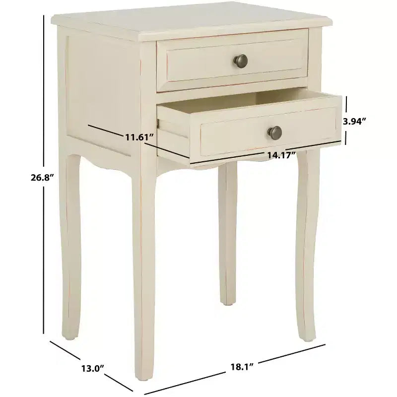 Lori End Table - AMH6576 - Safavieh Couture