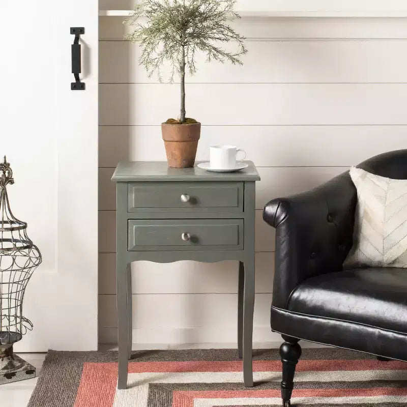 Lori End Table - AMH6576 - Safavieh Couture