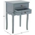 Lori End Table - AMH6576 - Safavieh Couture