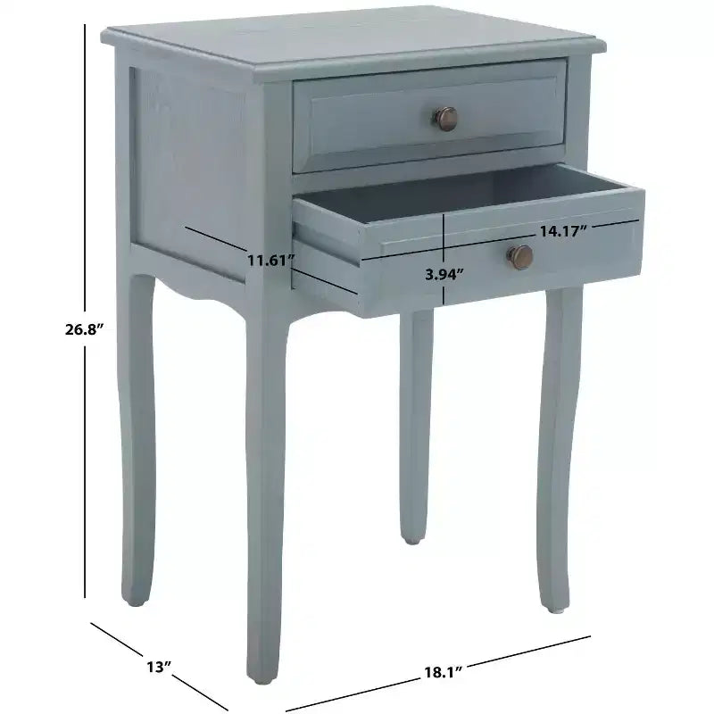 Lori End Table - AMH6576 - Safavieh Couture