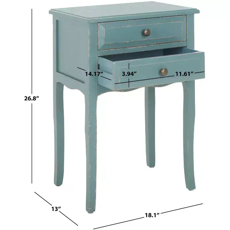 Lori End Table - AMH6576 - Safavieh Couture