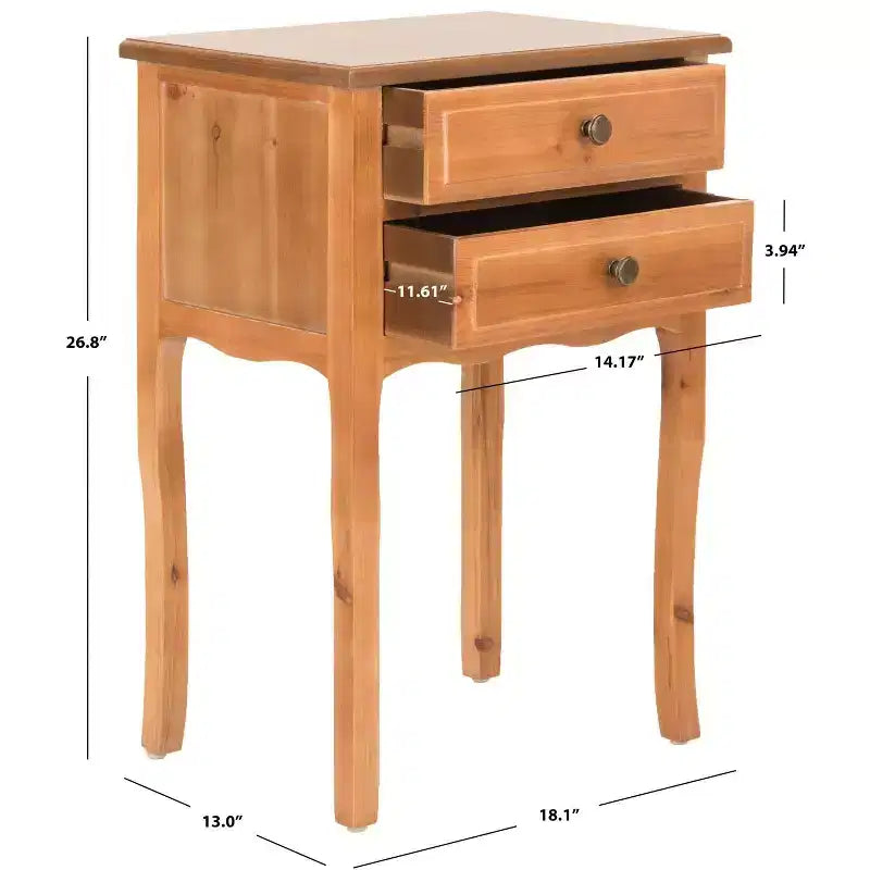 Lori End Table - AMH6576 - Safavieh Couture