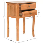 Lori End Table - AMH6576 - Safavieh Couture