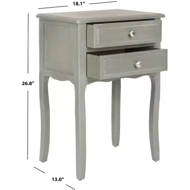 Lori End Table - AMH6576 - Safavieh Couture