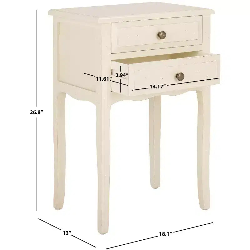 Lori End Table - AMH6576 - Safavieh Couture