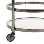 Sienna 2 Tier Round Bar Cart - BCT8001 - Safavieh