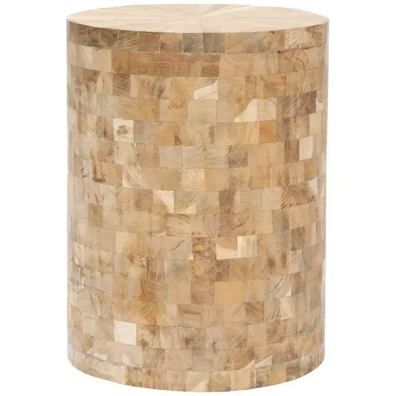 Tioga Stool - FOX1006A - Light Maple - Safavieh Couture
