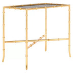 Chandler Accent Table - FOX2513 - Gold/Glass - Safavieh Couture