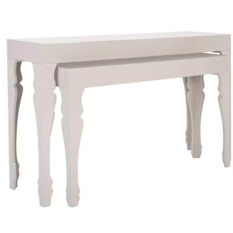 Beth Stacking Consoles (Set of 2) - FOX4221 -Safavieh Couture