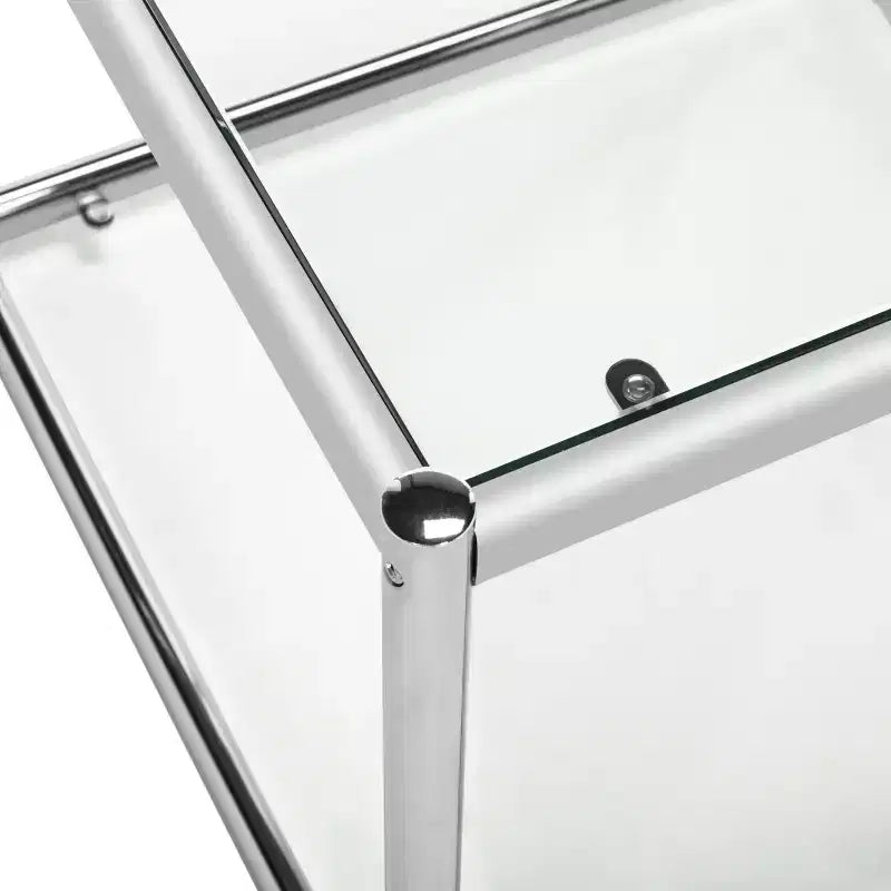 Lilias Tavolino - MMT6001 - Cromo - Safavieh