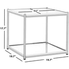 Lilias Tavolino - MMT6001 - Cromo - Safavieh