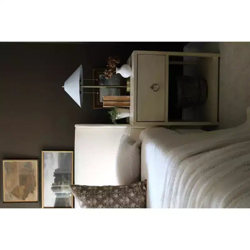 Sadie 1 Drawer 1 Shelf Nightstand - NST9201 - Safavieh