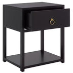 Sadie 1 Drawer 1 Shelf Nightstand - NST9201 - Safavieh