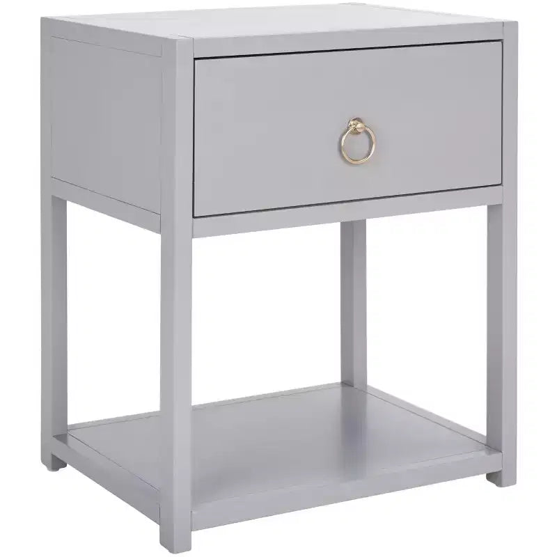 Sadie 1 Drawer 1 Shelf Nightstand - NST9201 - Safavieh