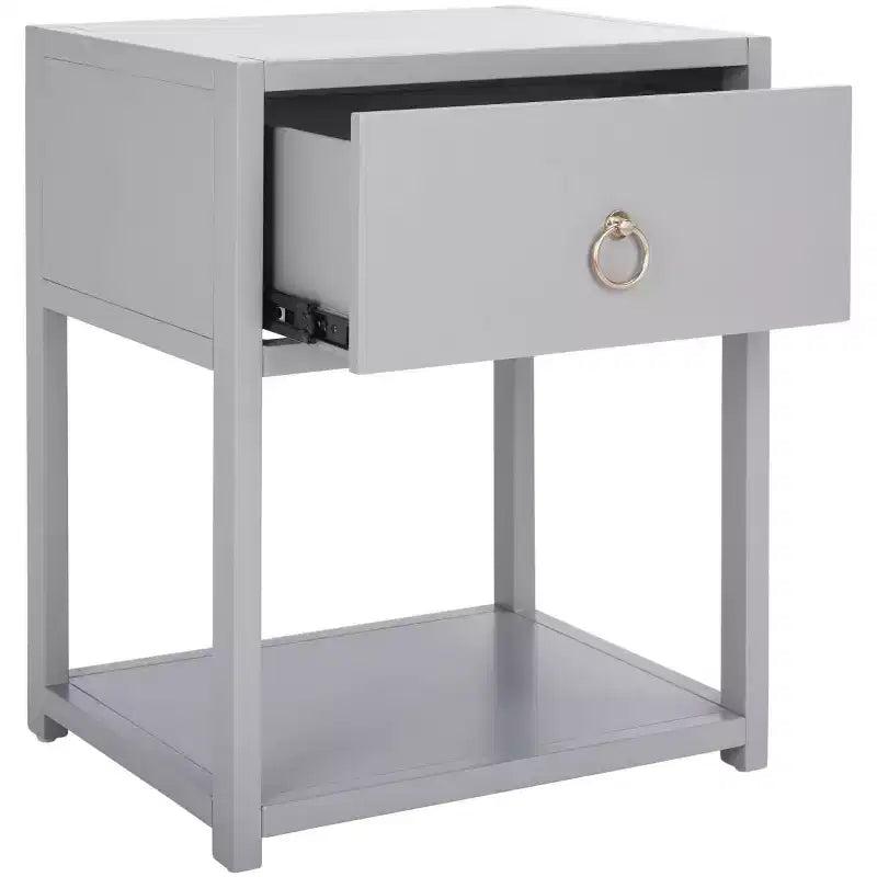 Sadie 1 Drawer 1 Shelf Nightstand - NST9201 - Safavieh