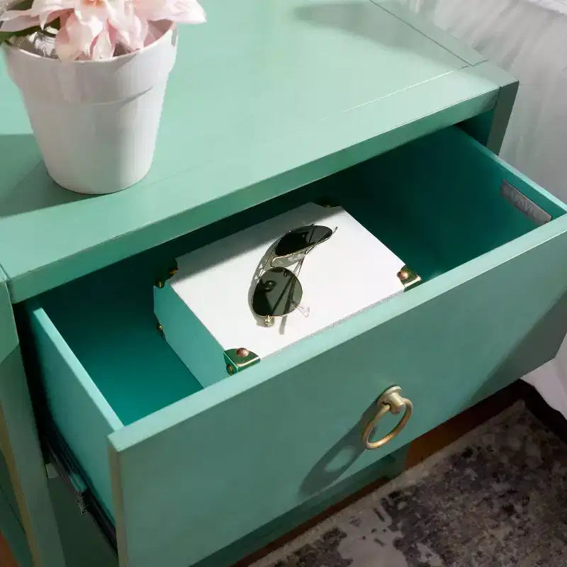 Sadie 1 Drawer 1 Shelf Nightstand - NST9201 - Safavieh