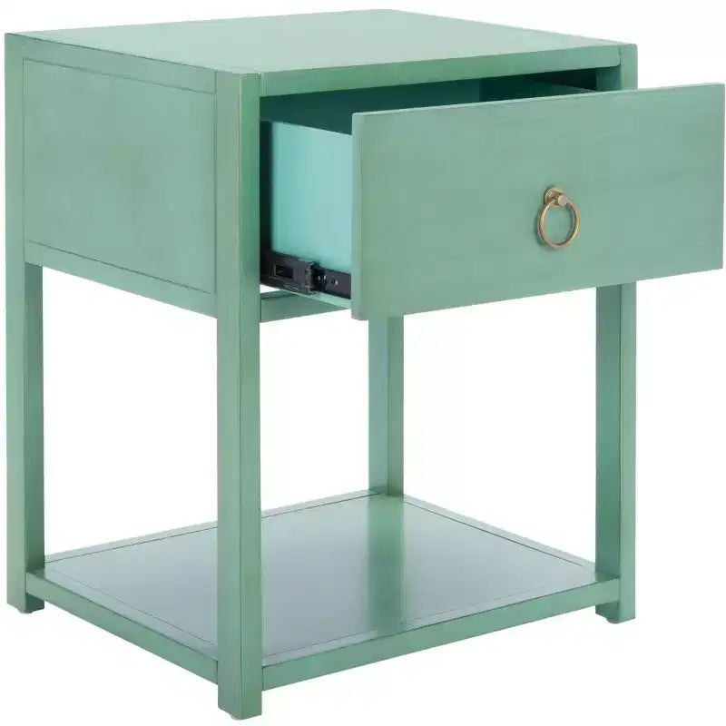 Sadie 1 Drawer 1 Shelf Nightstand - NST9201 - Safavieh