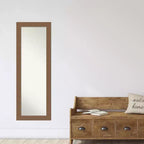 Amanti Art Alta Non-Beveled Framed Full-Length On the Door Mirror