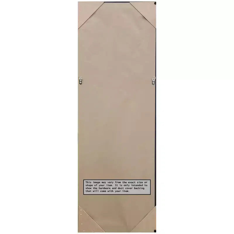 Amanti Art Alta Non-Beveled Framed Full-Length On the Door Mirror