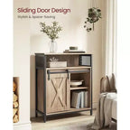VASAGLE Buffet Cabinet Sideboard with Open Compartment