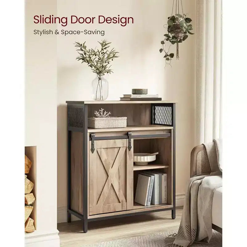 VASAGLE Buffet Cabinet Sideboard with Open Compartment