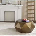 Astrid Faceted Coffee Table - Safavieh