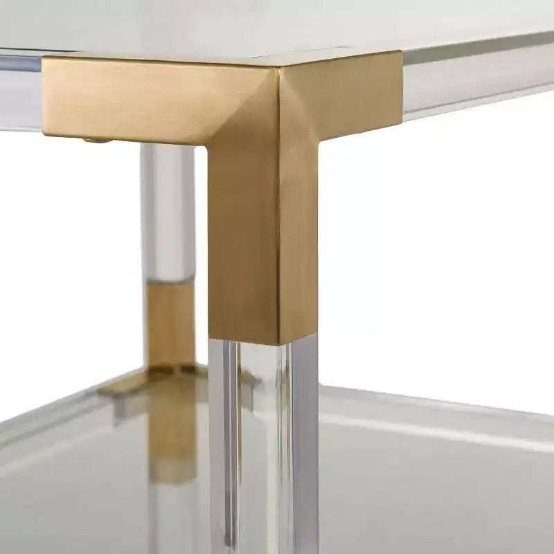 Louisa Acrylic End Table - SFV2506 - Safavieh Couture