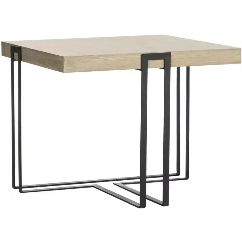 Pitt End Table - FOX4241A - Beige - Safavieh Couture