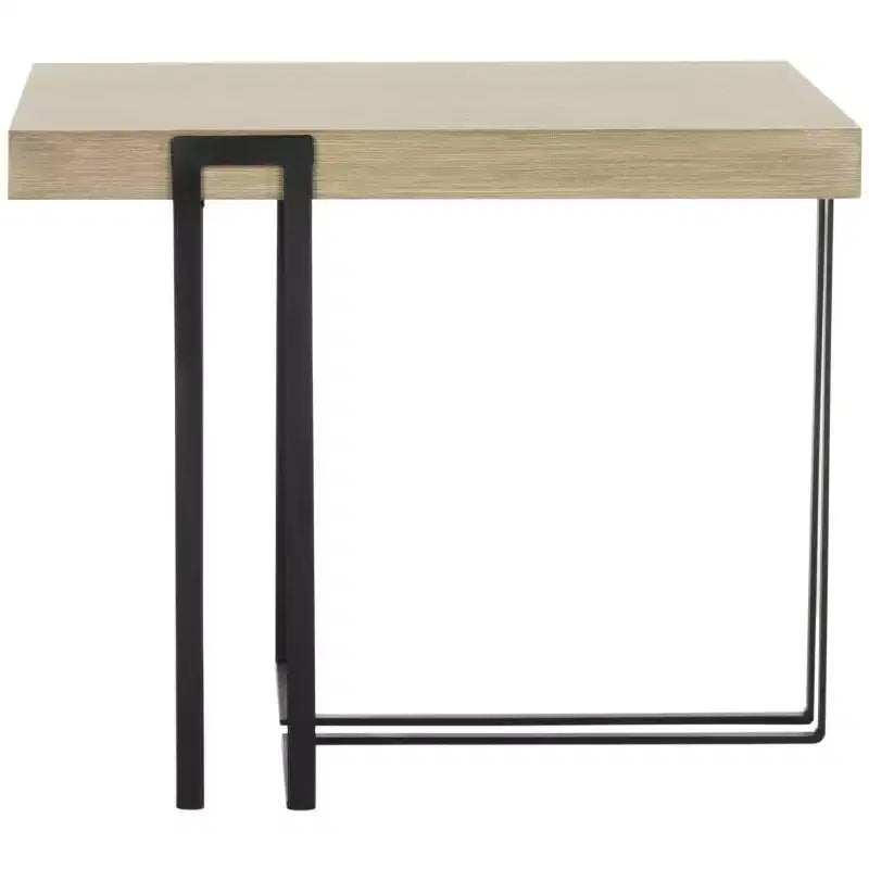 Pitt End Table - FOX4241A - Beige - Safavieh Couture