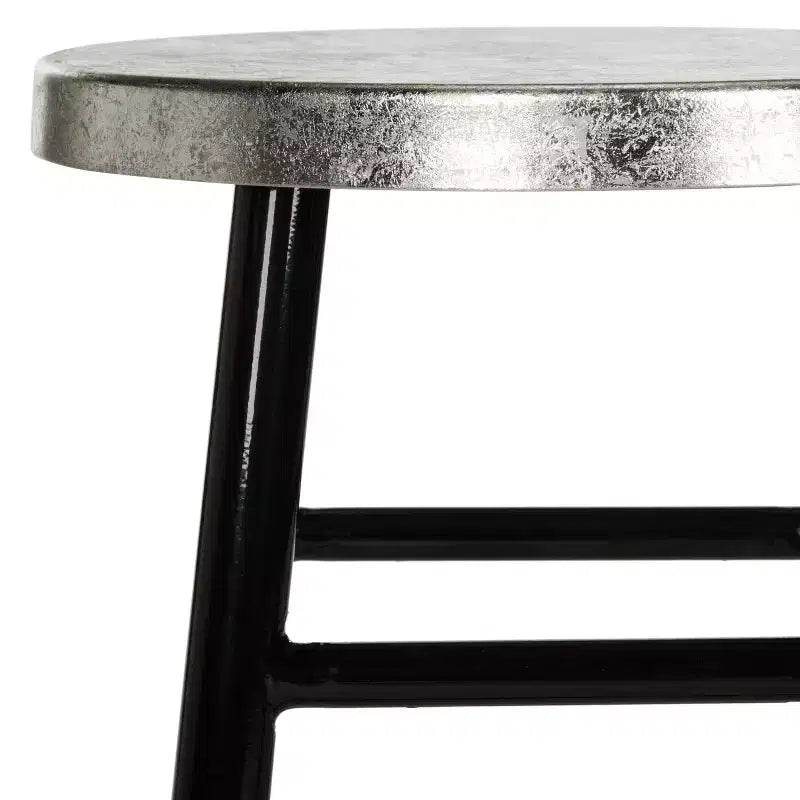 Kenzie Silver Dipped Counter Stool - FOX3211 - Safavieh Couture