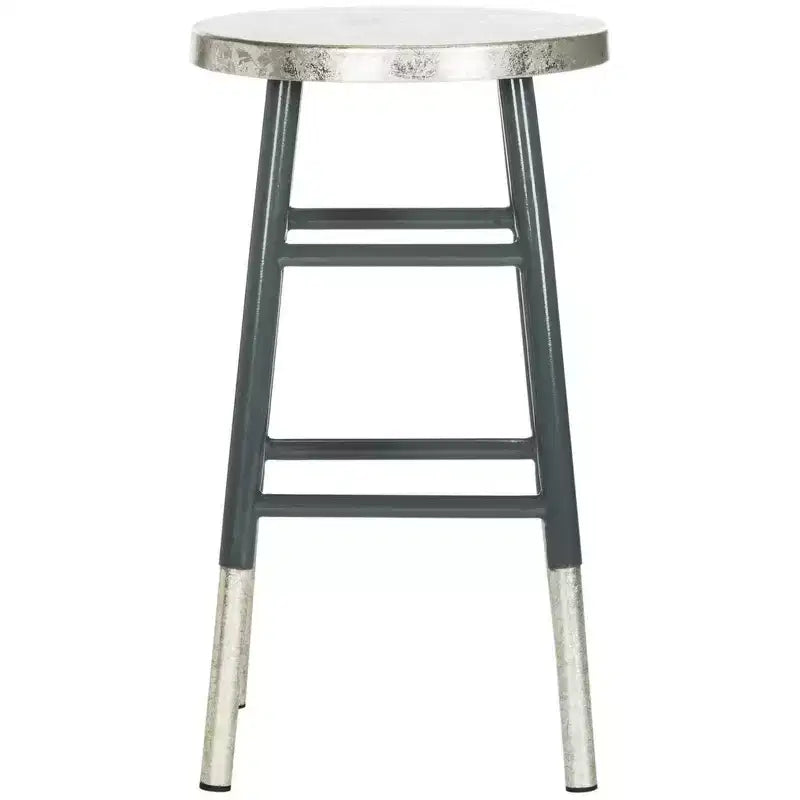 Kenzie Silver Dipped Counter Stool - FOX3211 - Safavieh Couture