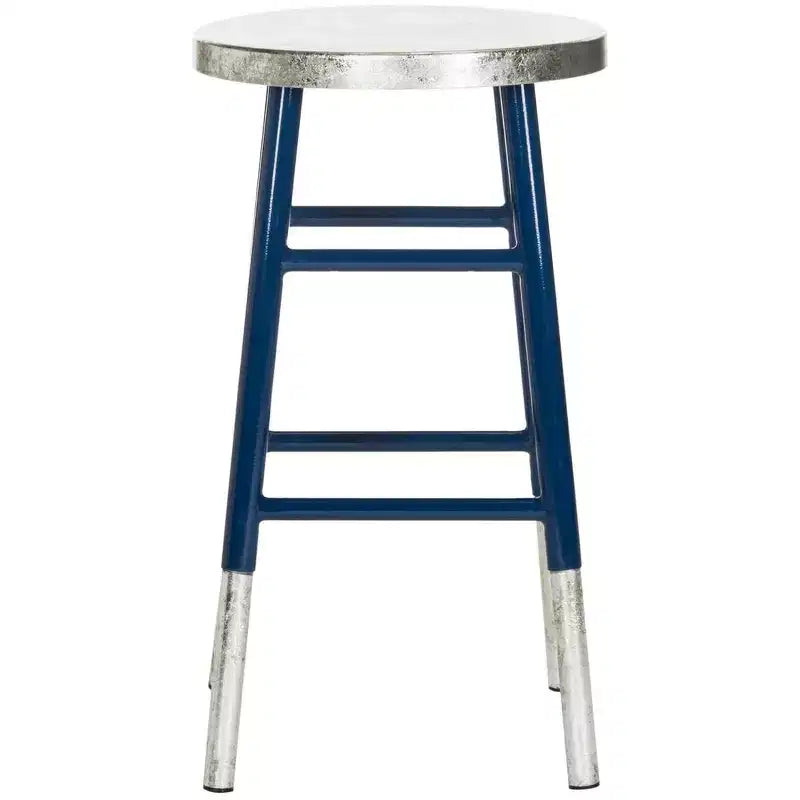 Kenzie Silver Dipped Counter Stool - FOX3211 - Safavieh Couture