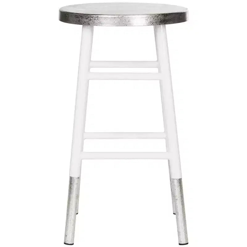 Kenzie Silver Dipped Counter Stool - FOX3211 - Safavieh Couture