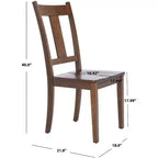 Sergio Dining Chair (Set of 2) - DCH9215 - Rustic Cafe - Safavieh