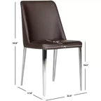 Baltic 18 H Side Chair (Set of 2) - FOX2012 - Safavieh Couture
