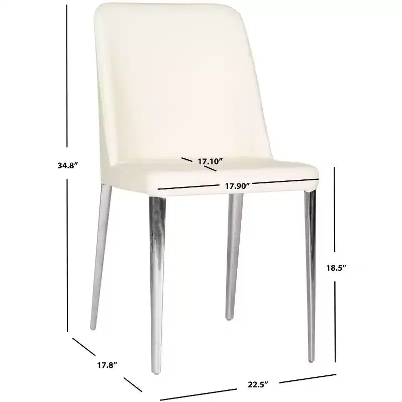 Baltic 18 H Side Chair (Set of 2) - FOX2012 - Safavieh Couture